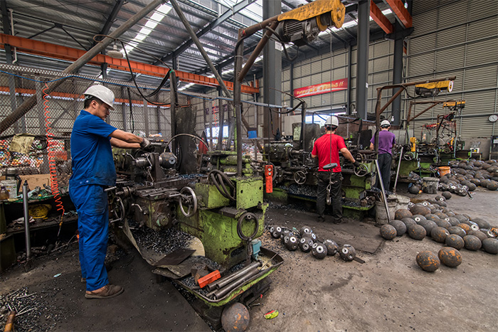 讷河网架配件车间